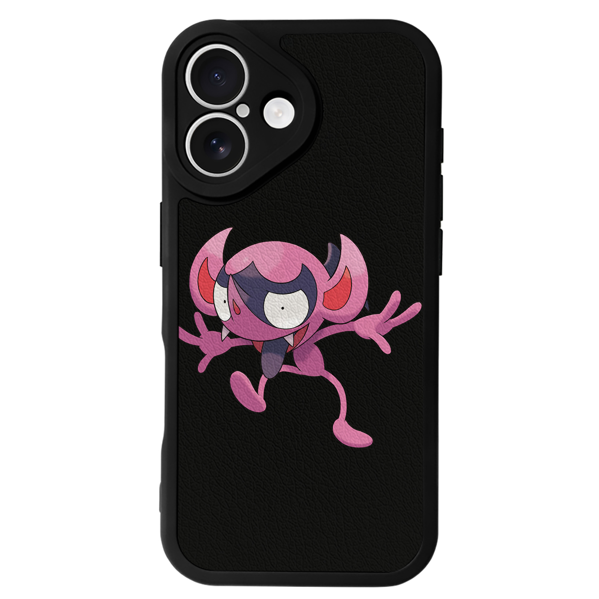 （画像用） ポケットモンスター Pokémon 【iPhone 16シリーズ対応】シリコンスマホケース（レザー調） 材質：シリコン